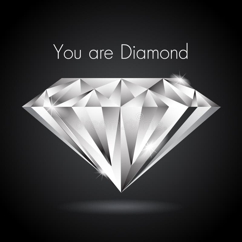 Diamond vector