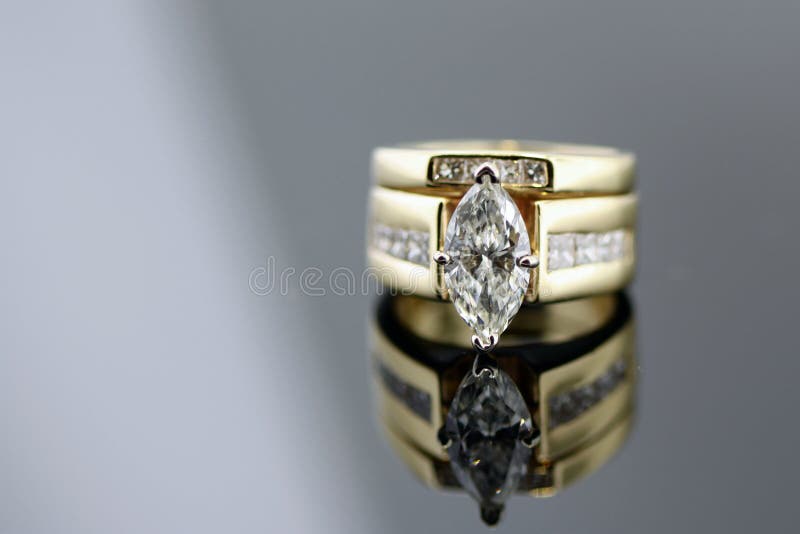 Diamond Wedding Ring stock image Image of luxury sparkle 7990693