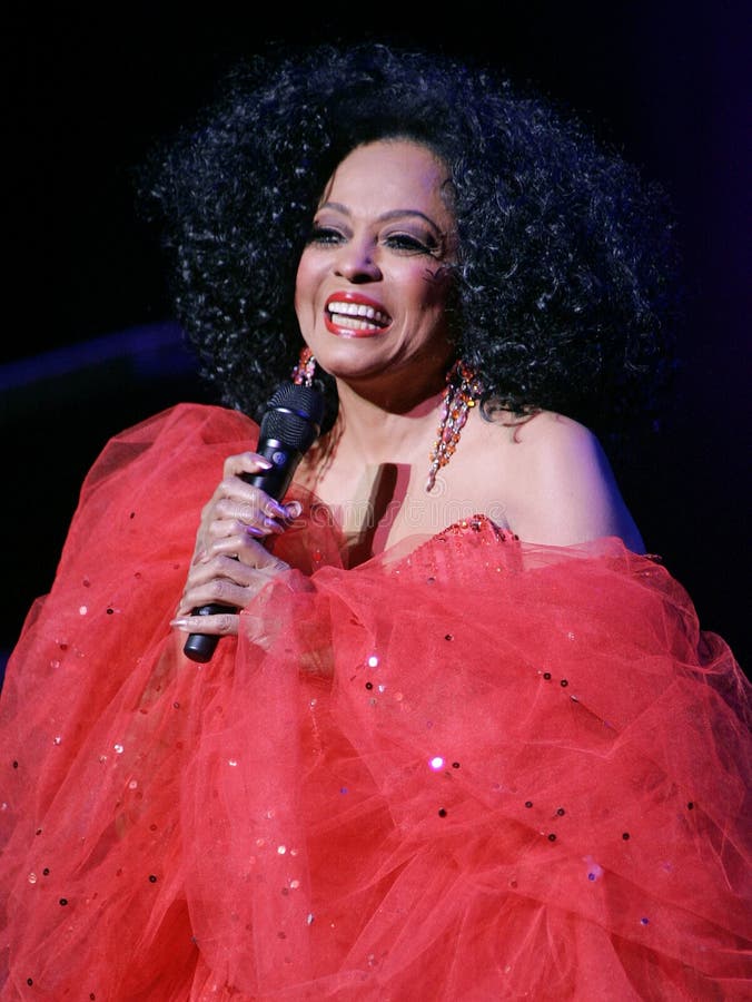 Diana Ross Performs in Concert Editorial Photography - Image of ...