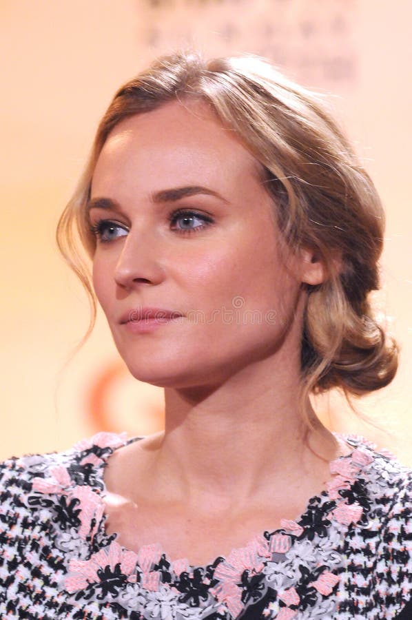 Diane Kruger editorial photography. Image of 16th, annual - 30571682