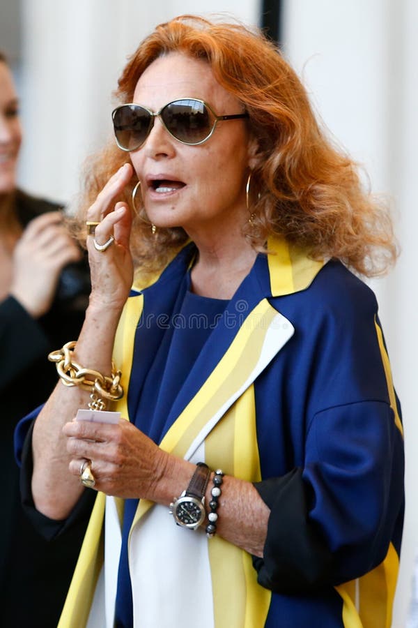 Diane von Furstenberg imagem de stock editorial. Imagem de senhora ...