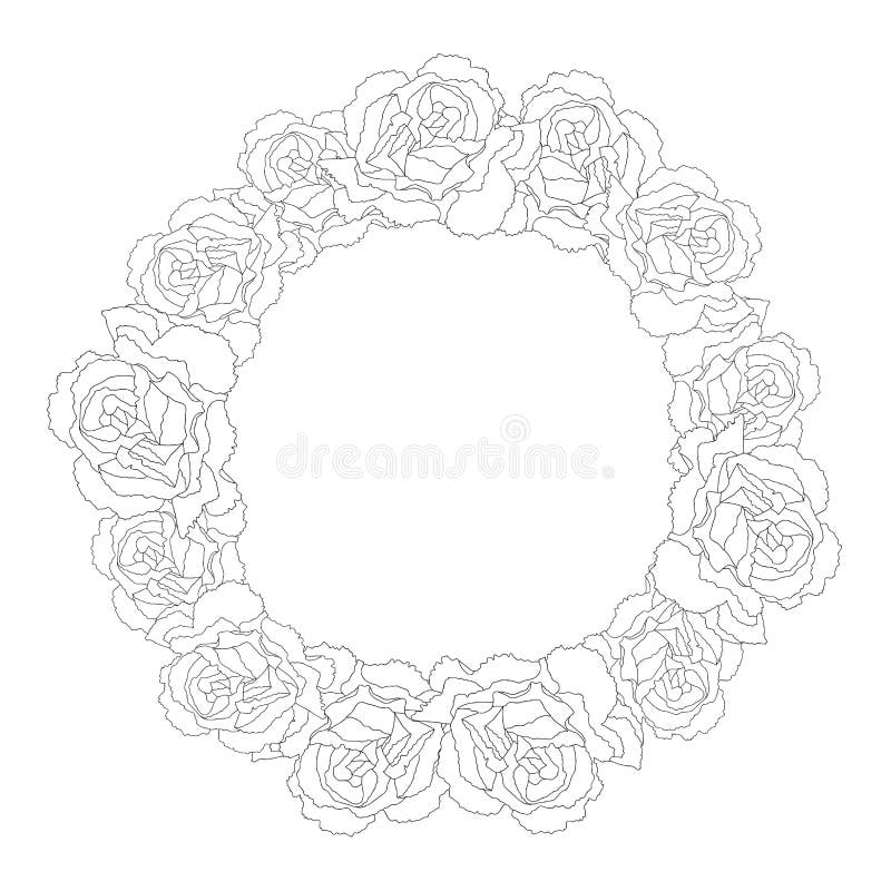 Carnation Outline Images – Browse 2,405 Stock Photos, Vectors, and Video