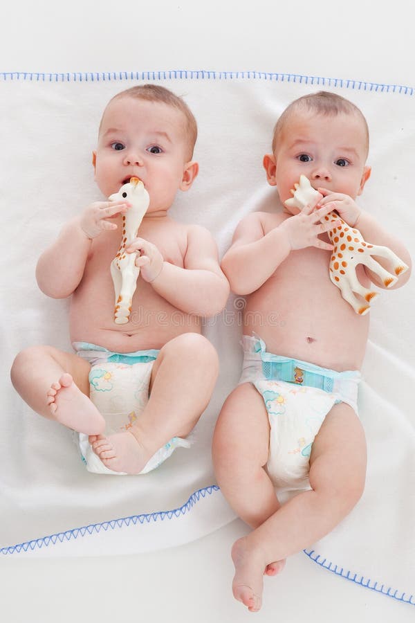 Diaper boys stock image. Image of monozygotic, daugther 12787583