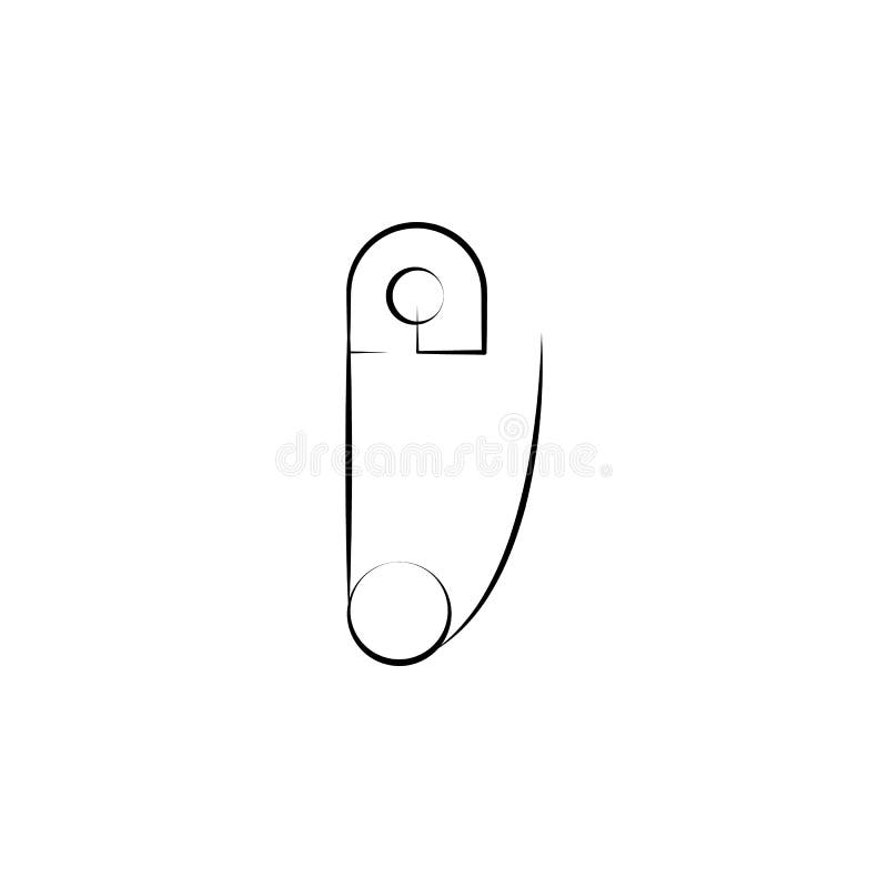 Diaper Pin Stock Illustrations – 1,372