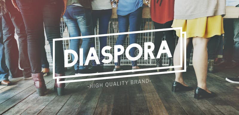 Diaspora High Quality Brand Concept stock images