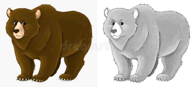 Dibujo Animado De Un Oso De Pie Mirando Y Sonriendo Sobre Fondo Blanco Stock de ilustración - Ilustración de cubo, aislado: 196162816 Dibujo Animado De Un Oso De Pie Mirando Y Sonriendo Sobre Fondo Blanco Stock de ilustración - Ilustración de cubo, aislado: 196162816
