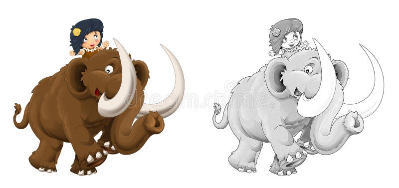 Dibujo De Dibujos Animados Escena Feliz Con Una Mujer Cavernícola En Una Gigantesca Ilustración Stock de ilustración - Ilustración de principal, animal: 201276781 Dibujo De Dibujos Animados Escena Feliz Con Una Mujer Cavernícola En Una Gigantesca Ilustración Stock de ilustración - Ilustración de principal, animal: 201276781