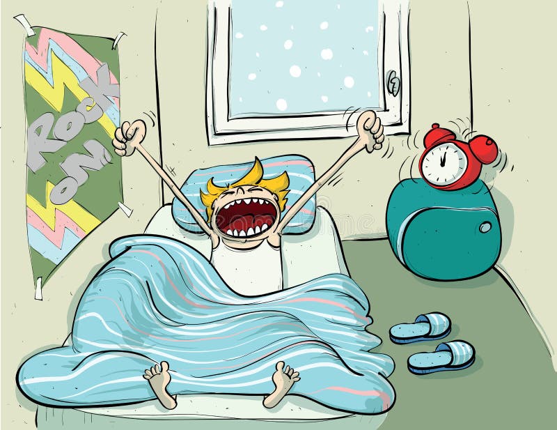 Historieta del sueño del invierno libre illustration Historieta del sueño del invierno libre illustration