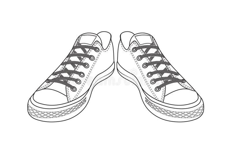 Zapatilla Como Dibujar Un Zapato Facil - Algunos Wallpaper