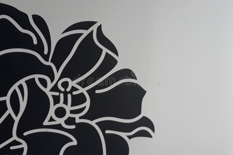 Dibujo de una flor negra stock de ilustración. Ilustración de blanco - 148413073 Dibujo de una flor negra stock de ilustración. Ilustración de blanco - 148413073