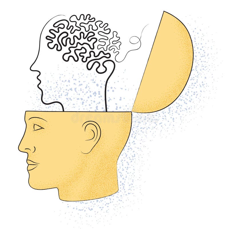 Dibujo Simbólico Del Conocimiento De La Filosofía Ilustración del Vector -  Ilustración de cerebro, acuidad: 138385323