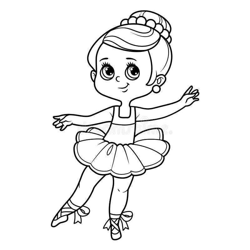 Dibujos Animados Bailarina Chica En Tutu Delineado Para Colorear Aislado En Un Fondo Blanco Ilustración del Vector - Ilustración de salto, feliz: 208050517 Dibujos Animados Bailarina Chica En Tutu Delineado Para Colorear Aislado En Un Fondo Blanco Ilustración del Vector - Ilustración de salto, feliz: 208050517