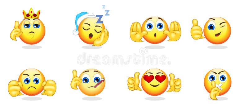 Dibujos Animados Brillante Colección De Emoticonos Con Gestos De La Mano Y Diferentes Emociones Sentimientos Y Expresiones Aislado Ilustración del Vector - Ilustración de diferente, facial: 213770838 Dibujos Animados Brillante Colección De Emoticonos Con Gestos De La Mano Y Diferentes Emociones Sentimientos Y Expresiones Aislado Ilustración del Vector - Ilustración de diferente, facial: 213770838
