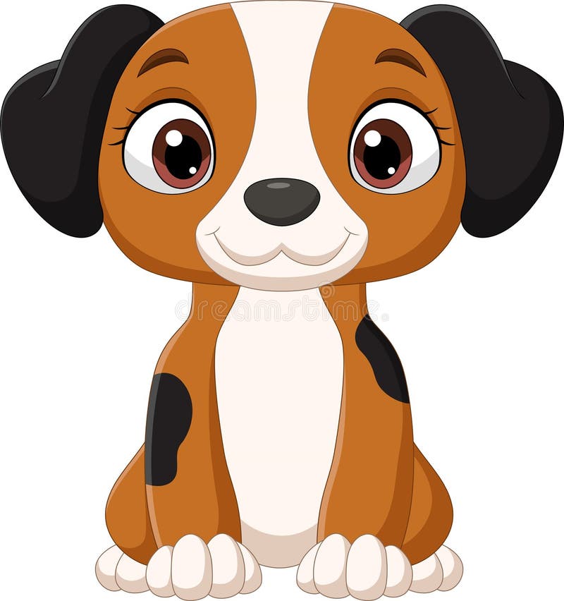 Dibujos Animados Divertido Perro Pequeño Sentado Ilustración del Vector - Ilustración de perrito, piel: 217051472 Dibujos Animados Divertido Perro Pequeño Sentado Ilustración del Vector - Ilustración de perrito, piel: 217051472