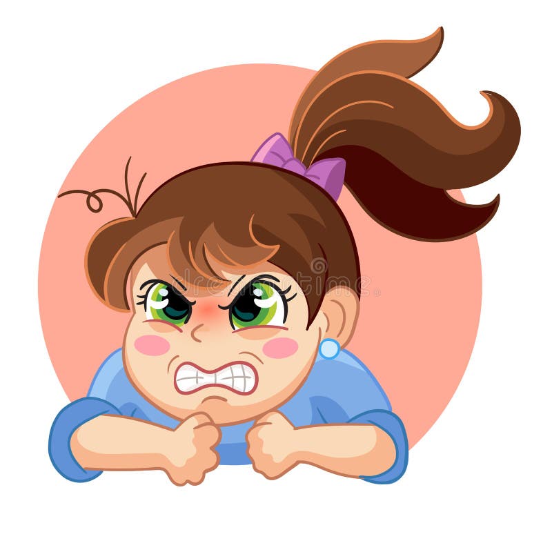 Dibujos Animados Enojado Chica Cara Emoción Vector Ilustración Ilustración del Vector - Ilustración de pelo, sensaciones: 217839160 Dibujos Animados Enojado Chica Cara Emoción Vector Ilustración Ilustración del Vector - Ilustración de pelo, sensaciones: 217839160