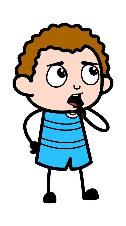 Dibujos Animados Para Niños Preguntándose Stock de ilustración - Ilustración de sorprendido, miedo: 191430937 Dibujos Animados Para Niños Preguntándose Stock de ilustración - Ilustración de sorprendido, miedo: 191430937