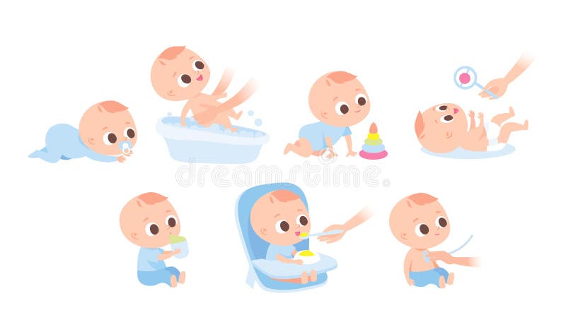 Dibujos Animados Ponen Bebes Lindos Bebe Recien Nacido Lindo Gateo Por Sentado De Bebe Ilustracion Del Vector Ilustracion De Poco Cabrito Dibujos Animados Ponen Bebes Lindos Bebe Recien Nacido Lindo Gateo Por Sentado De Bebe Ilustracion Del Vector Ilustracion De Poco Cabrito