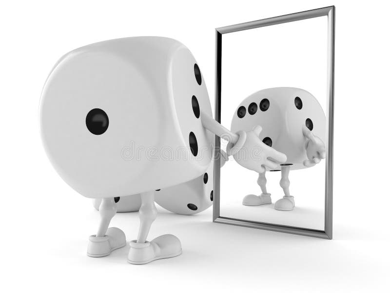 Dice Mirror Stock Illustrations 188 Dice Mirror Stock Illustrations