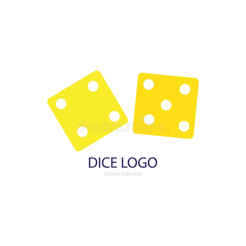 Dice logo vector stock vector. Illustration of cube 173996019