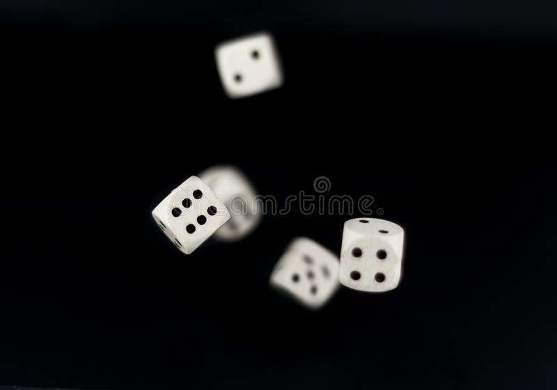 Two dice roll seven stock image. Image of roll, seven - 120523235