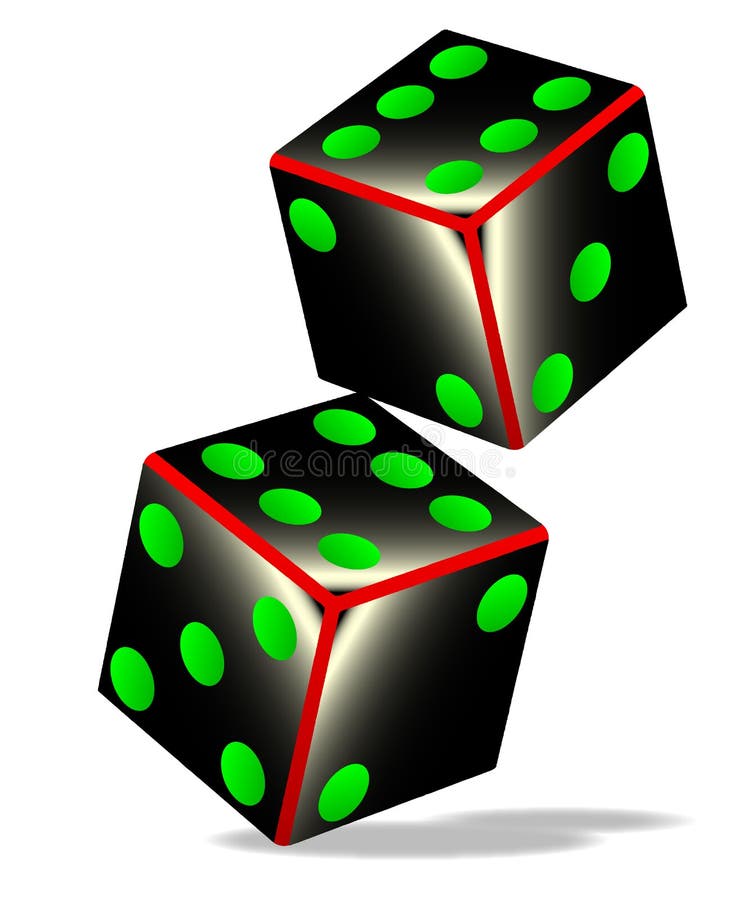Double Six Dice Stock Illustrations 104 Double Six Dice Stock
