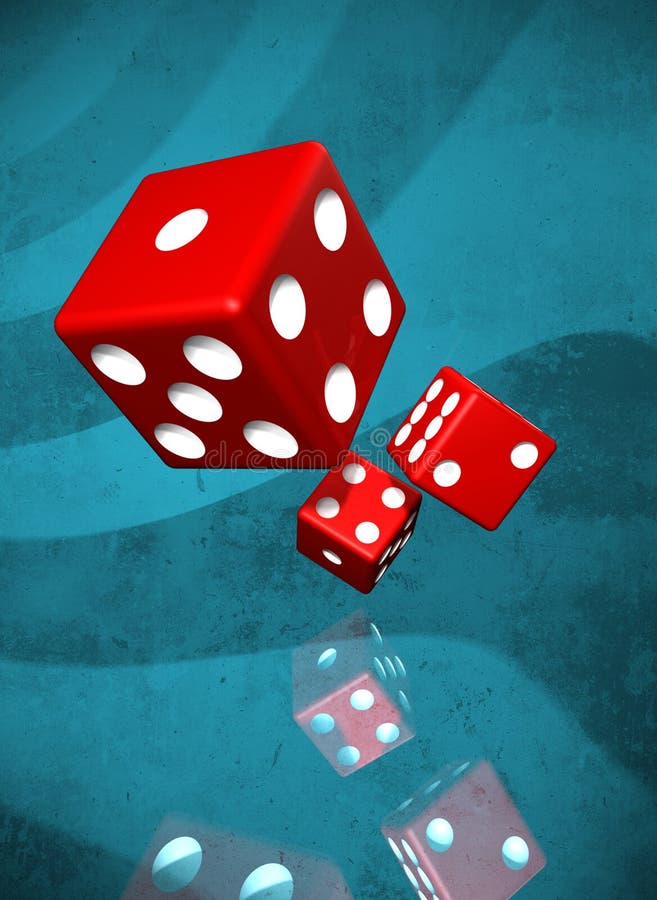Dices stock illustration
