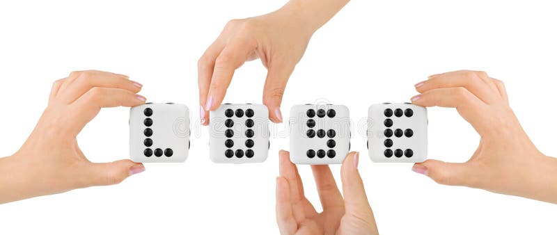 dices ręki gubi obraz stock dices ręki gubi obraz stock