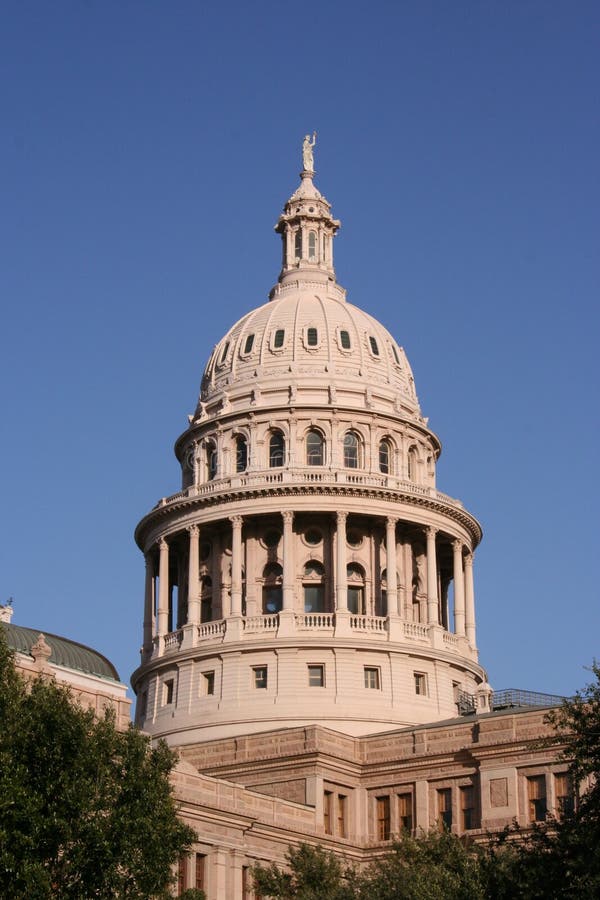 Dichiari Campidoglio che costruisce a Austin del centro, il Texas fotografia stock libera da diritti Dichiari Campidoglio che costruisce a Austin del centro, il Texas fotografia stock libera da diritti
