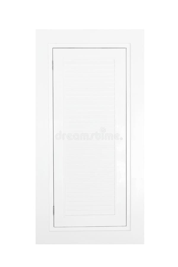 Dicht venster met witte houten blinden stock foto's Dicht venster met witte houten blinden stock foto's