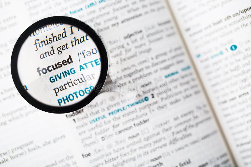 Dictionary Definition of the Word Search, Searching, Search Engine Optimization and Magnifying