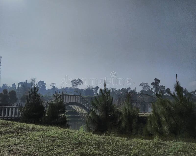 Die Ansicht von Lembah Dewata Lembang stockfotos Die Ansicht von Lembah Dewata Lembang stockfotos