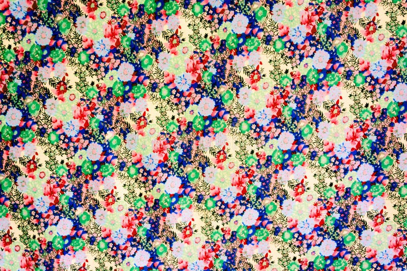 Die Beschaffenheit des Baumwollgewebees mit kleinen Blumen lizenzfreies stockfoto Die Beschaffenheit des Baumwollgewebees mit kleinen Blumen lizenzfreies stockfoto
