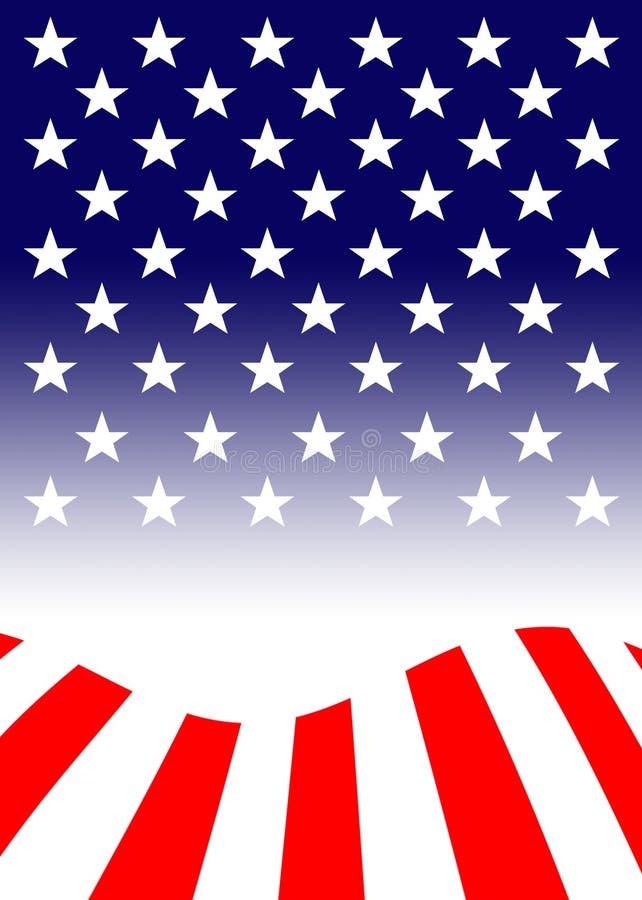 Die Flagge der Vereinigten Staaten von Amerika, häufig gekennzeichnet als die amerikanische Flagge, ist die Staatsflagge der Vere stock abbildung Die Flagge der Vereinigten Staaten von Amerika, häufig gekennzeichnet als die amerikanische Flagge, ist die Staatsflagge der Vere stock abbildung