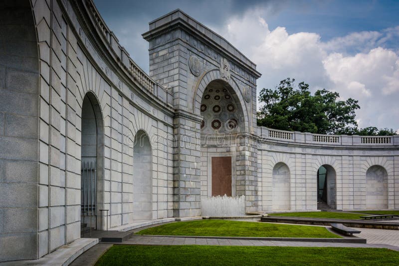 Die Frauen im Militärdienst für Amerika-Denkmal, in Arlington stockfoto Die Frauen im Militärdienst für Amerika-Denkmal, in Arlington stockfoto