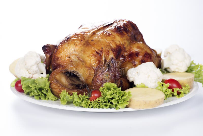 Die gegrillte Türkei stockbilder