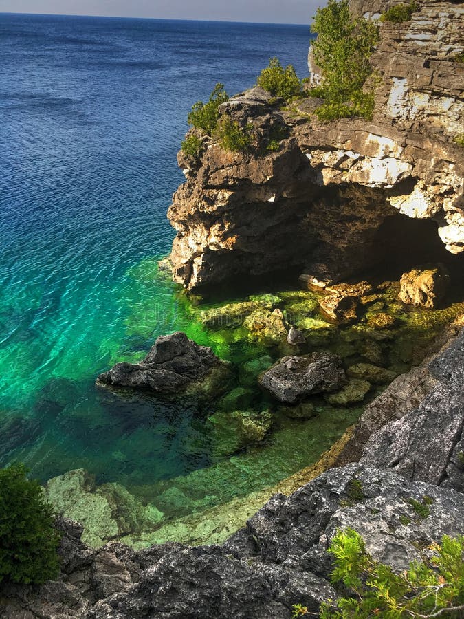 The Grotto Tobermory Bruce Halbinsel National Park Ontario Kanada