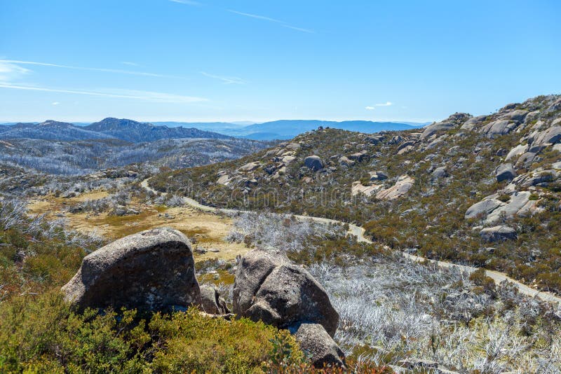 Die große Granit-Hochebene, Mt Büffel-Nationalpark, Australien lizenzfreie stockfotografie Die große Granit-Hochebene, Mt Büffel-Nationalpark, Australien lizenzfreie stockfotografie