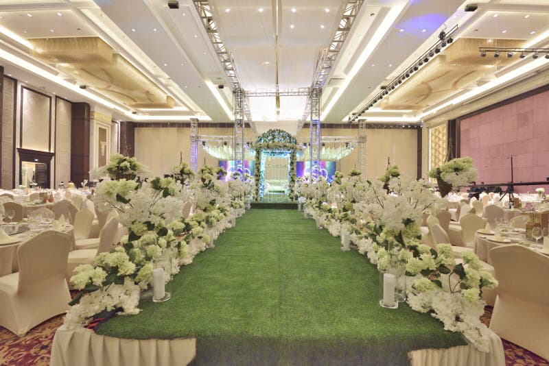 Die Hochzeitshalle stockbilder Die Hochzeitshalle stockbilder