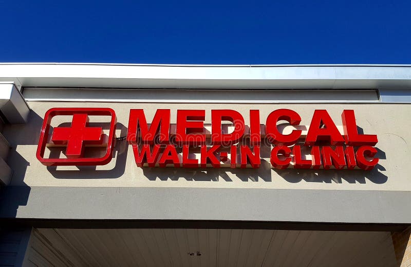 Die Klinik-Zeichen Der Besucher Ohne Voranmeldung Redaktionelles