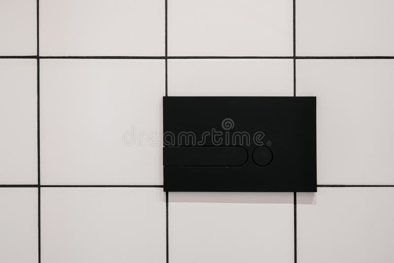 Schwarzer Lichtschalter an Grauer Wand in Der Küche Stockfoto - Bild von  stuhl, zählwerk: 224719058