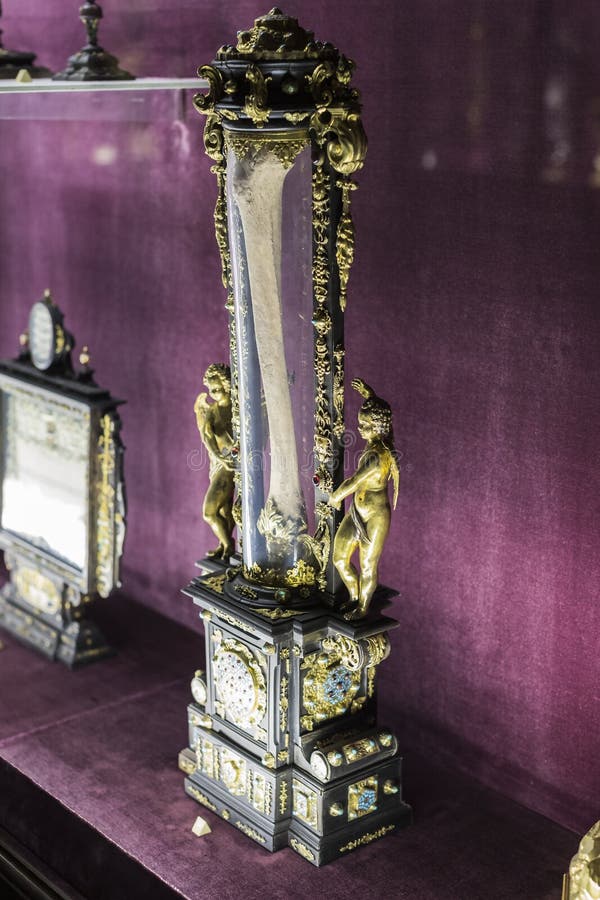 Die Sammlung heiliger Reliquien in der Museumsresidenz München Residenz, bayerische Könige
