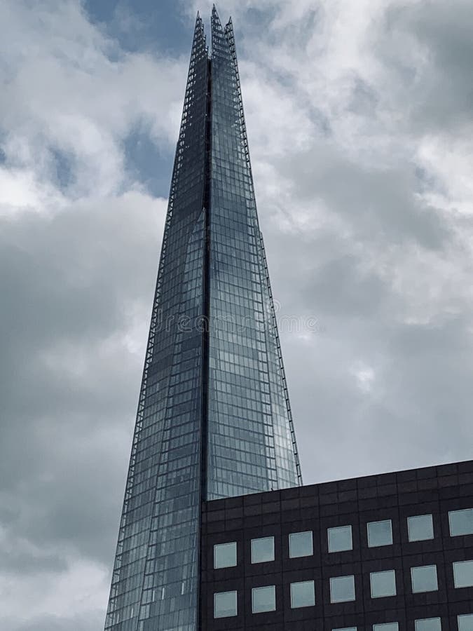 Die Scherbe, die moderne Architektur in London England aufbauen