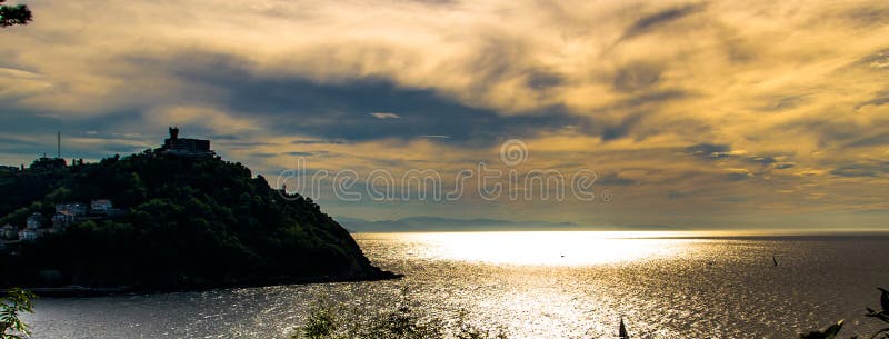 Die Seebrise in San Sebastián stockfotos Die Seebrise in San Sebastián stockfotos