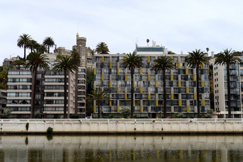 Die Stadt von Vina del Mar, die Verwaltungsstelle des homonymen Stadtbezirkes, Teil der Provinz von Valparaiso stockbilder Die Stadt von Vina del Mar, die Verwaltungsstelle des homonymen Stadtbezirkes, Teil der Provinz von Valparaiso stockbilder