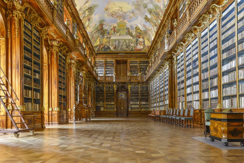Die Strahov-Bibliothek in Prag