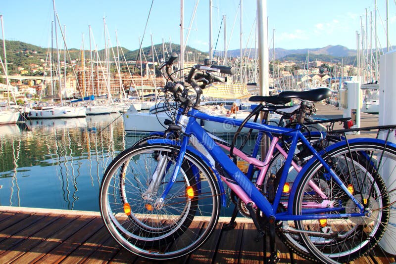 The tourist port of the city of Varazze, on the western Ligurian Riviera, located between the towns of Cogoleto and Celle Ligure. Varazze is about 30 kilometers from Genoa and makes nautical tourism its main vocation. The tourist port of the city of Varazze, on the western Ligurian Riviera, located between the towns of Cogoleto and Celle Ligure. Varazze is about 30 kilometers from Genoa and makes nautical tourism its main vocation.