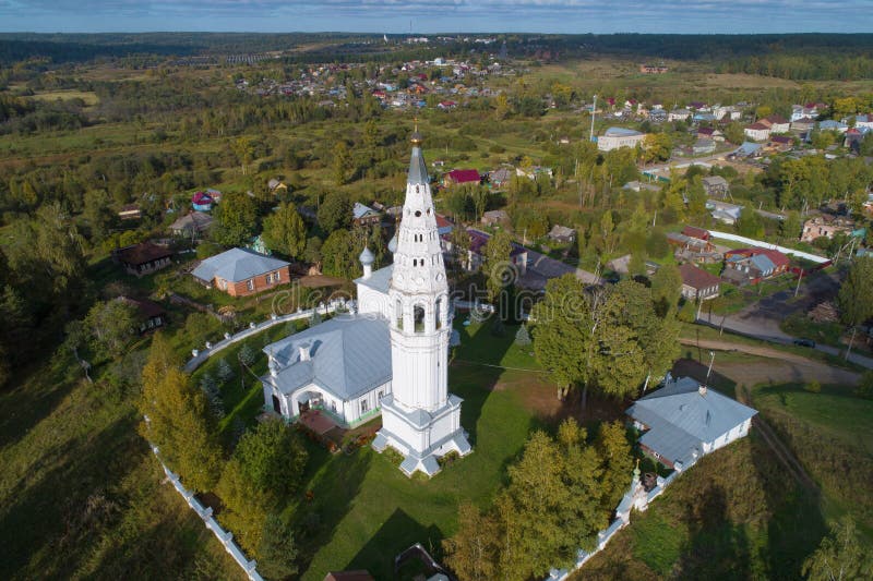 Die Transfigurations-Kathedrale, Kostroma-Region Russland stockfoto Die Transfigurations-Kathedrale, Kostroma-Region Russland stockfoto