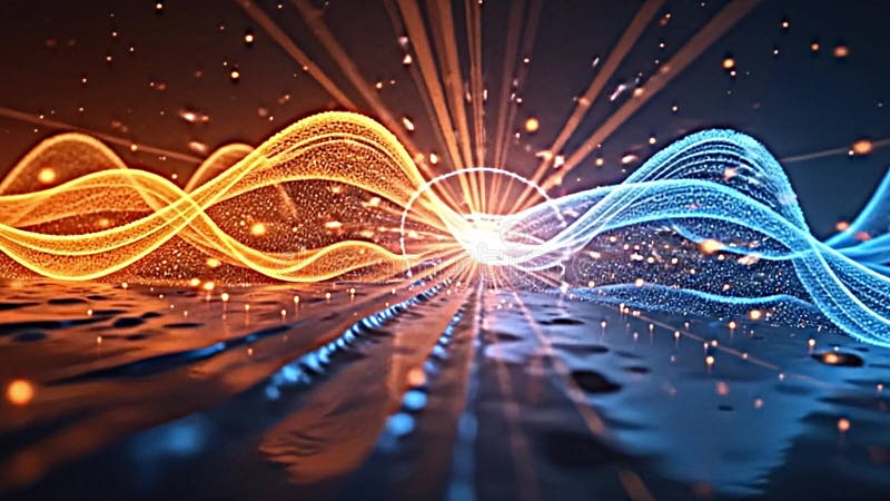 Die Täuschung Bewegung katamenia getan Berst Strahlen Strahlen Generative AI vektor abbildung