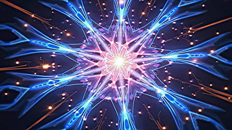 Die Täuschung Bewegung katamenia getan Berst Strahlen Strahlen Generative AI lizenzfreie abbildung