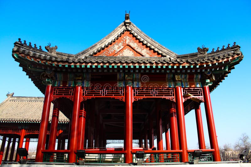 Die verbotene Stadt lizenzfreie stockfotos